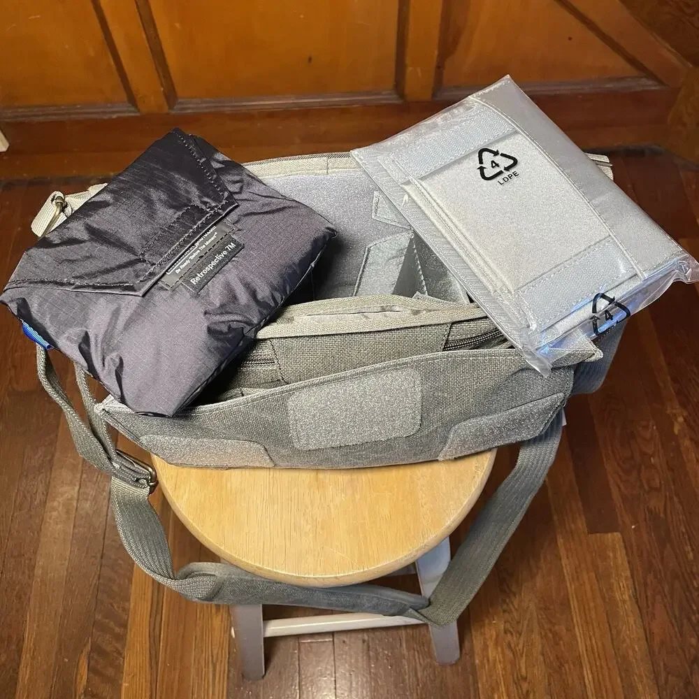 Think Tank - New - Retrospective 7M - Camera Bag With Rain Cover - Pinestone